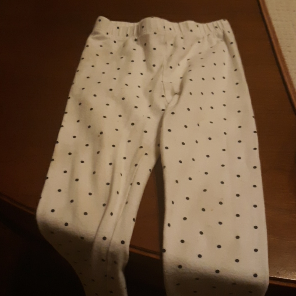 Polka dot leggings
